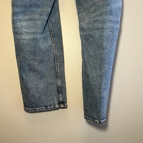 Old Navy Jeans Slim Men's 44x30 Regular Stretch Zip Mid Wash Pockets Distressed - Picture 11 of 16